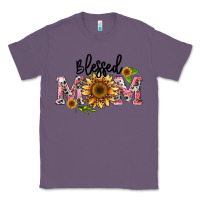 Lavender blessed mom Classic Tee - BarkalooDesign