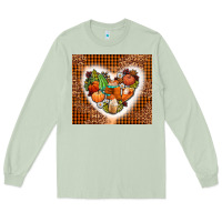 Matcha western fall heart Long Sleeve Tee - AdoDesignShop