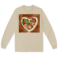 Mushroom western fall heart Long Sleeve Tee - AdoDesignShop