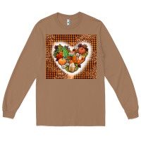 Toasted Coconut western fall heart Long Sleeve Tee - AdoDesignShop