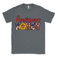 Charcoal Heather American honey Classic Tee - Neo Western