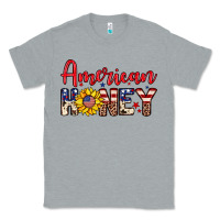 Heather Grey American honey Classic Tee - Neo Western