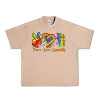 Burro peace love equality Urban Heavy Tee - texasbilliewilder
