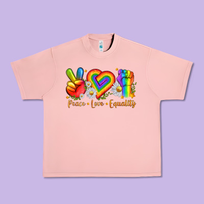 Urban Heavy Tee peace love equality