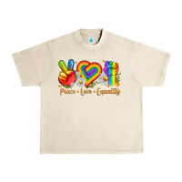Sandshell peace love equality Urban Heavy Tee - texasbilliewilder