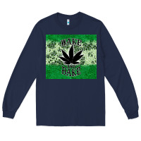 Navy wake and bake tumbler3 Long Sleeve Tee - CTS Tumbler Store