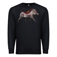Black Warthog Illustrations Premium Sweatshirt - LillyAllenDesigns