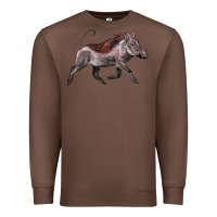 Chestnut Warthog Illustrations Premium Sweatshirt - LillyAllenDesigns