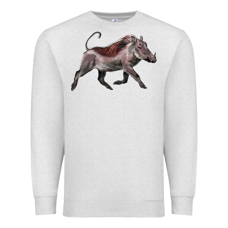 Warthog Illustrations Premium Sweatshirt by LillyAllenDesigns | Teevron