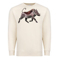 Sandshell Warthog Illustrations Premium Sweatshirt - LillyAllenDesigns