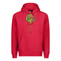 Cardinal rainbow lollipop Premium Hoodie - AdoDesignShop