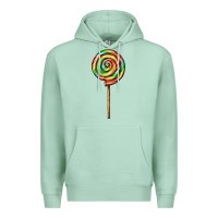 Seafoam rainbow lollipop Premium Hoodie - AdoDesignShop