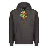 Smoke rainbow lollipop Premium Hoodie - AdoDesignShop
