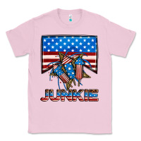 Bubblegum Pink American junkie Classic Tee - Neo Western