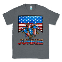 Charcoal Heather American junkie Classic Tee - Neo Western
