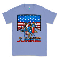 Colony Blue American junkie Classic Tee - Neo Western