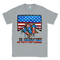 Heather Grey American junkie Classic Tee - Neo Western