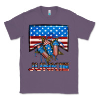 Lavender American junkie Classic Tee - Neo Western