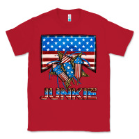 Red American junkie Classic Tee - Neo Western