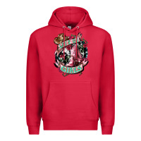 Cardinal lets go girls cowboy boots cowgirl Premium Hoodie - NancyCooperArtShop