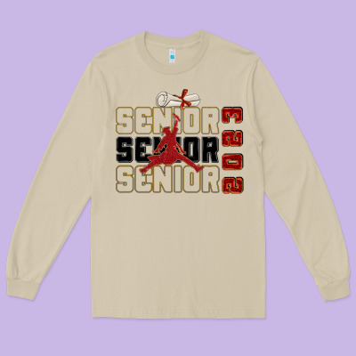 Senior Senior Senior 2023 Long Sleeve Tee Designed By Zillion Design Studio