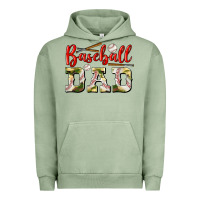 Pigment Oil Green baseball dad Urban Hoodie - BundleAndBundleShop