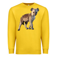 Lemon Baby Hyena Illustrations Premium Sweatshirt - LillyAllenDesigns
