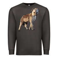 Smoke Baby Hyena Illustrations Premium Sweatshirt - LillyAllenDesigns