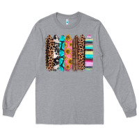 Western Brushstrokes Long Sleeve Tee | Teevron