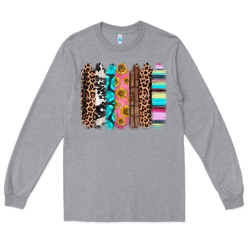 Western Brushstrokes Long Sleeve Tee by CTS Tumbler Store | Teevron