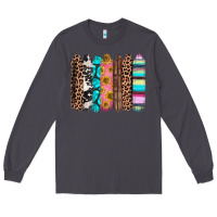 Smoke Western brushstrokes Long Sleeve Tee - CTS Tumbler Store