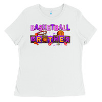 White basketball brother Ladies Tee - AdoDesignShop
