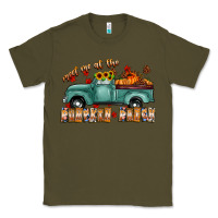 Army Green meet me af the pumpkin patch Classic Tee - CowhideDigitalArt