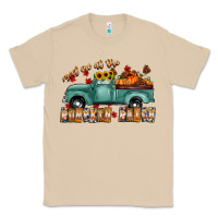 Mushroom meet me af the pumpkin patch Classic Tee - CowhideDigitalArt