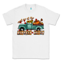 White meet me af the pumpkin patch Classic Tee - CowhideDigitalArt