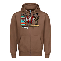 Chestnut baseball Zipper Hoodie - CowhideDigitalArt