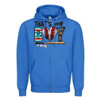 True Royal baseball Zipper Hoodie - CowhideDigitalArt