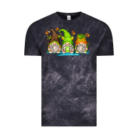 Cloud Black frog gnomes Vintage Tee - Zillion Design Studio