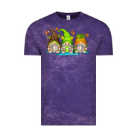 Cloud Purple frog gnomes Vintage Tee - Zillion Design Studio