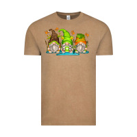 Vintage Coffee frog gnomes Vintage Tee - Zillion Design Studio