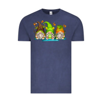Vintage Denim frog gnomes Vintage Tee - Zillion Design Studio