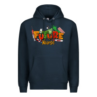 Navy future nurse juneteenth Premium Hoodie - NancyCooperArtShop