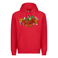 Red future nurse juneteenth Premium Hoodie - NancyCooperArtShop