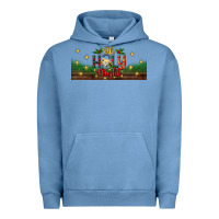 Pigment Pebble Blue oh holy night Urban Hoodie - BundleAndBundleShop