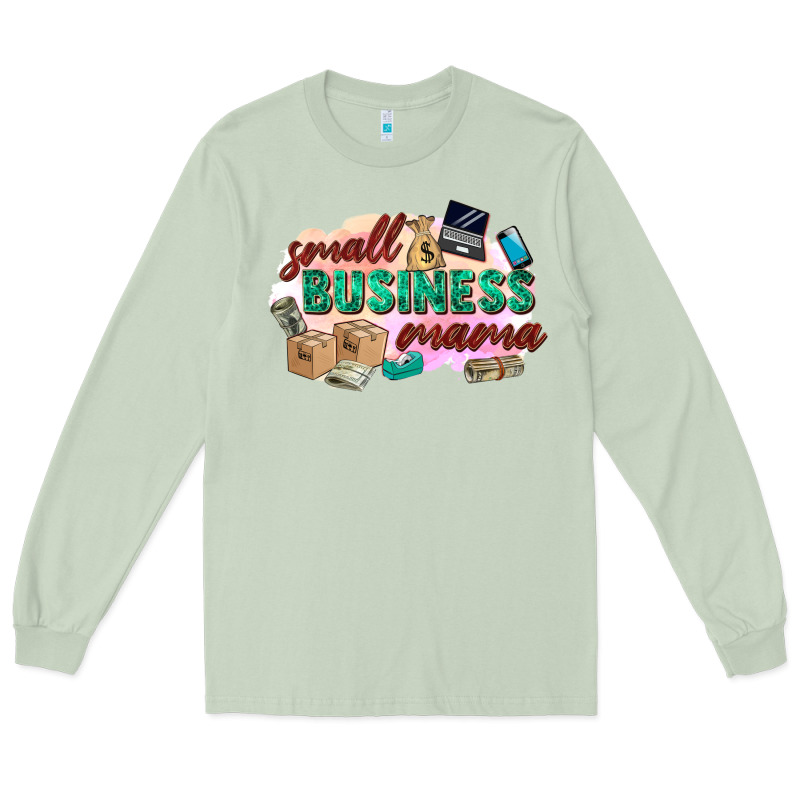 Small Business Mama Long Sleeve Tee by Zillion Design Studio | Teevron
