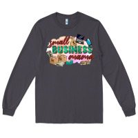 Smoke small business mama Long Sleeve Tee - Zillion Design Studio