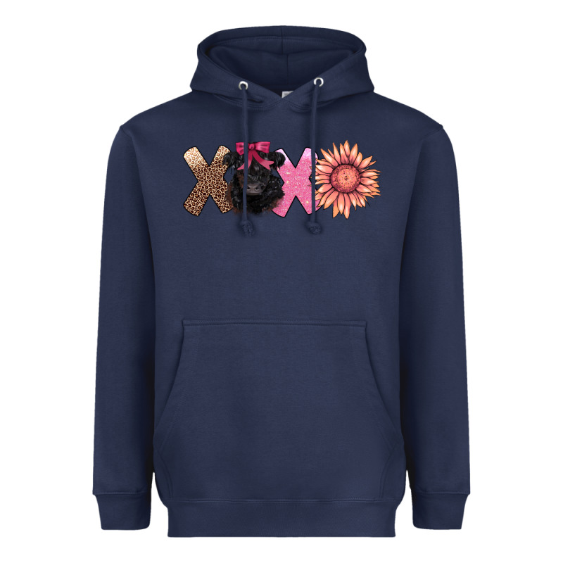 Xoxo Belted Galloway Heavyweight Hoodie by AdoDesignShop | Teevron