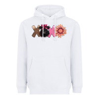 White xoxo belted galloway Heavyweight Hoodie - AdoDesignShop