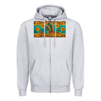 Heather Grey free spirit license plate Zipper Hoodie - HRA Design Shop