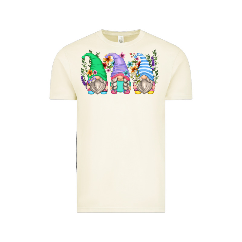 Floral Gnomes Vintage Tee by Zillion Design Studio | Teevron